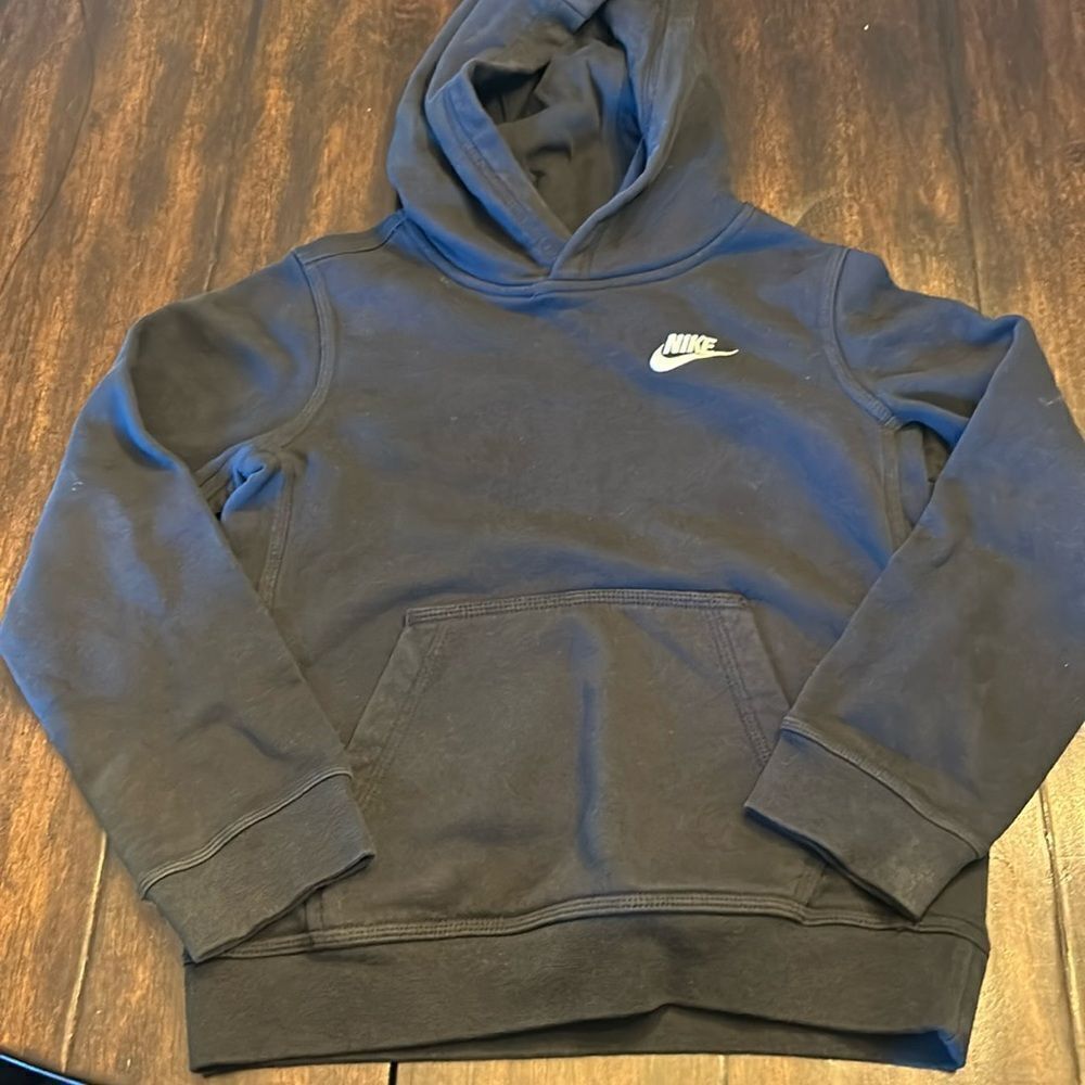 Used Nike Boys Hoodie - Black Small